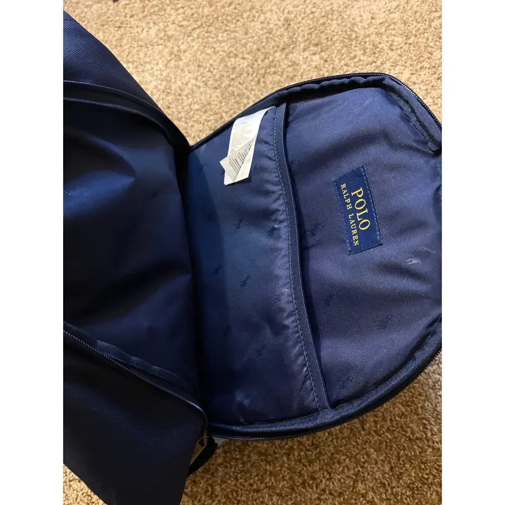 Polo Ralph Lauren Polo Bear In Newport Backpack Navy